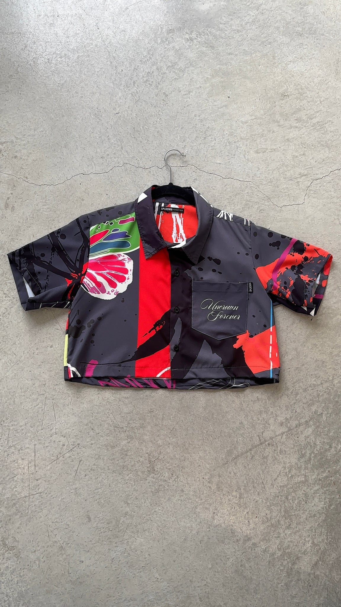 Blooming Strokes Crop Top