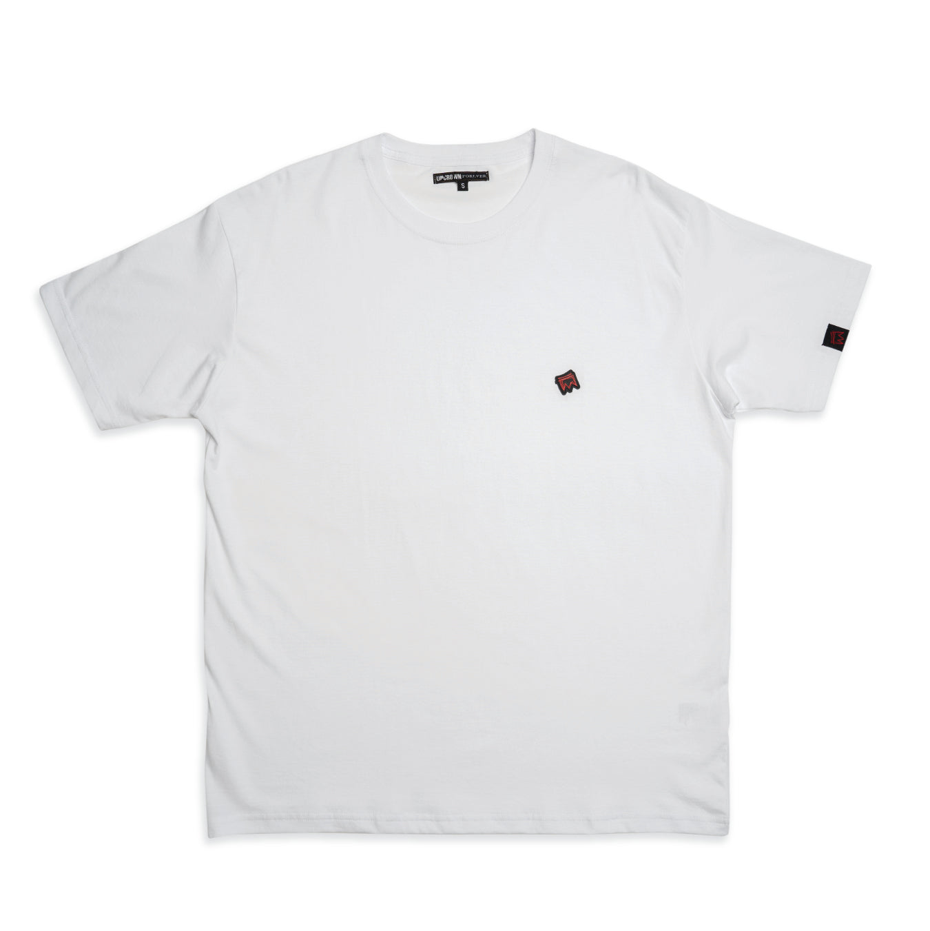 FOREVER Badge Tee Glare White